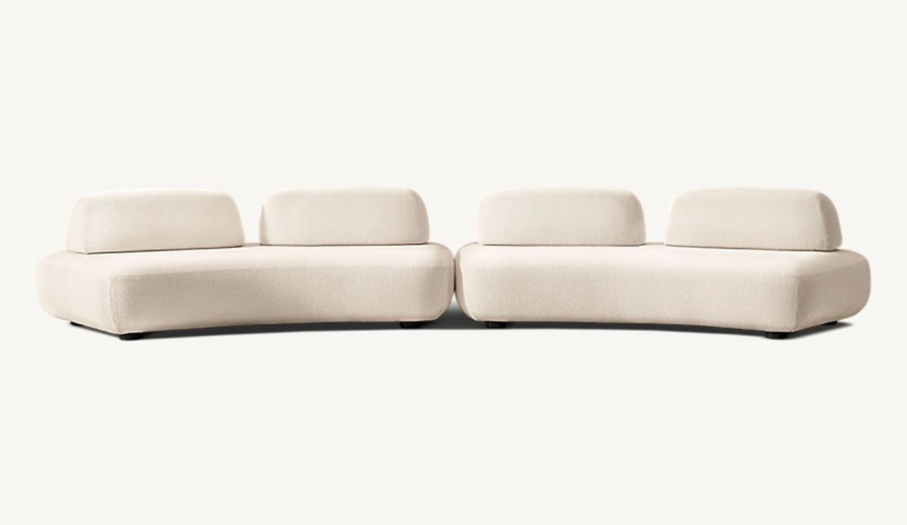 CEO Furniture factory Custom Italian High-end Villa Modern Design Living Room Furniture Sectional Lu