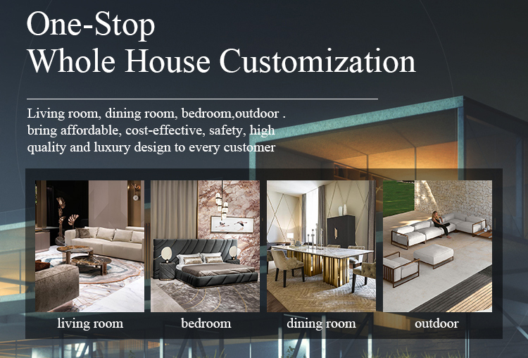 Factory custom luxury modern brown velvet full bed room wooden frame furnitures bedroom set