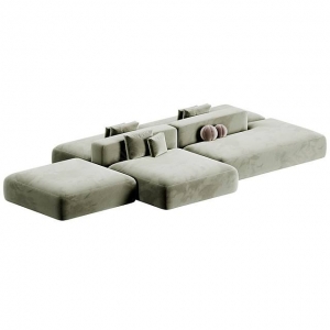 CEO Furniture Factory American Corner Sectional Sofa Set Furniture Electric Loungers 6 Seaters USB C