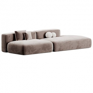 CEO Furniture Factory High End Italy Modern Velvet Sofa Set Living Room Furniture Modern Luxury Whit