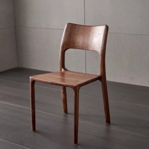 CEO Luxury Light Furniture Factory North America Hardwood Dining Chair Contemporary Design For Home 