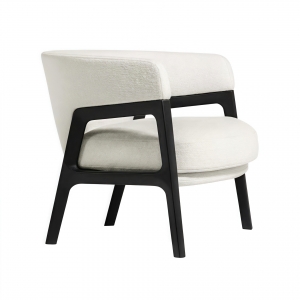 CEO Furniture factory Luxurious Villa Lobby Hotel Project Hotel Lobby Fabric Single Sofa Chair Sets 