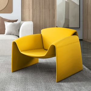 CEO Furniture factory Premium Material Armchair Living Room Korean Leather Single Sectional Vietnam 