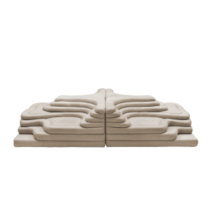 CEO Furniture Factory An Undulating Sofa Recliner Nordic Design Extendable Sleep Leisure Villa Works